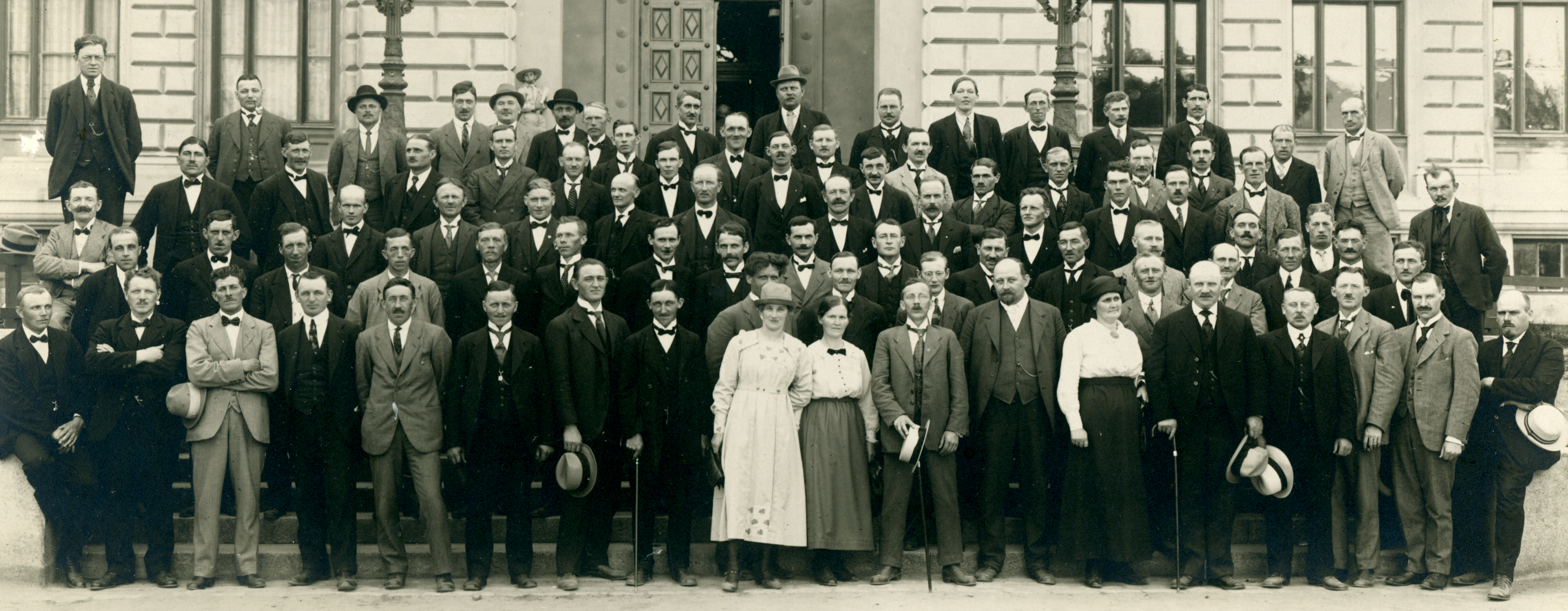 Svenska pappersindustriarbetareförbundets kongress i Sundsvall, 1921