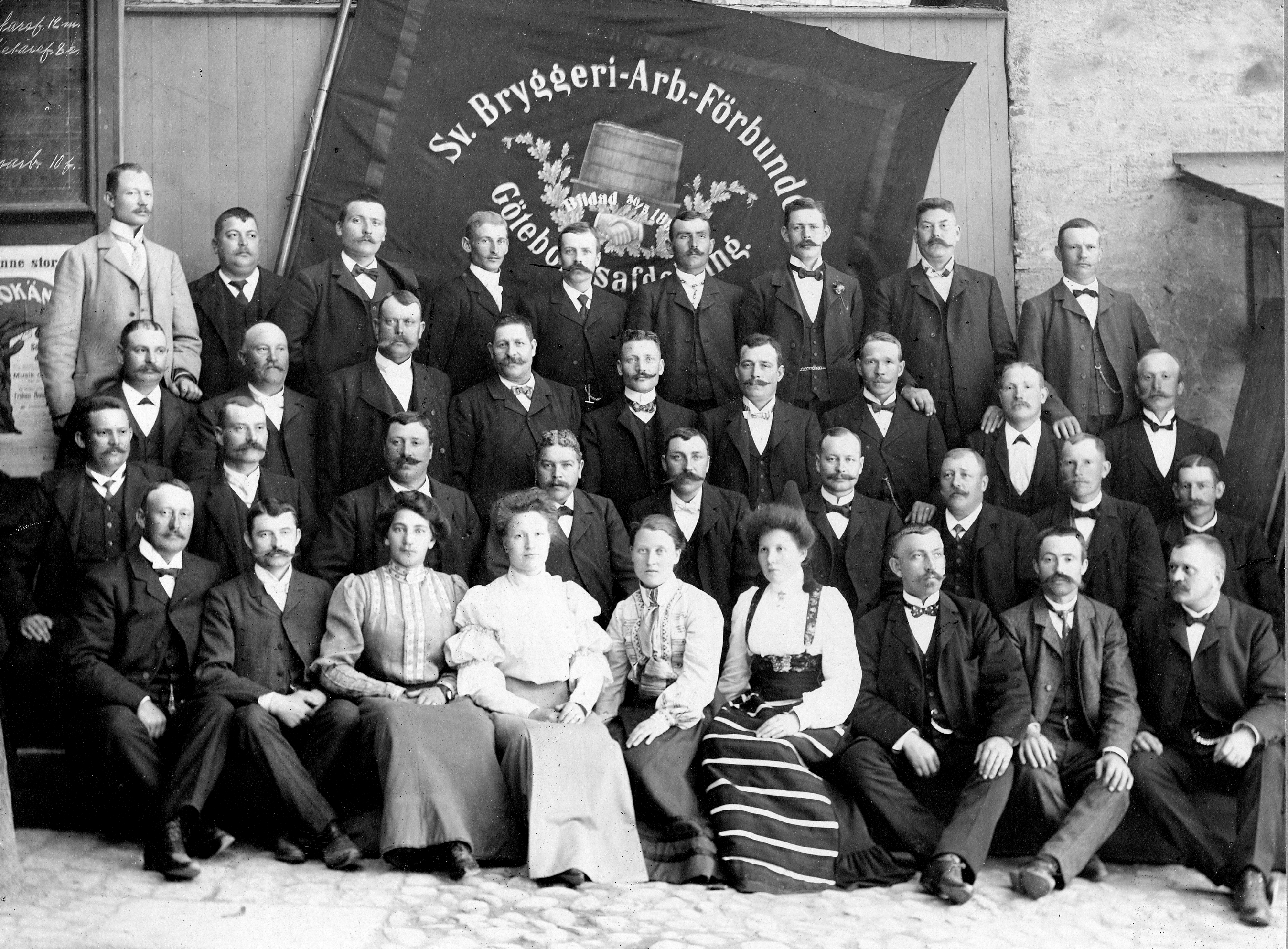 Sv. Bryggeriarbetareförbundets kongress i Göteborg 1905. (ARAB)