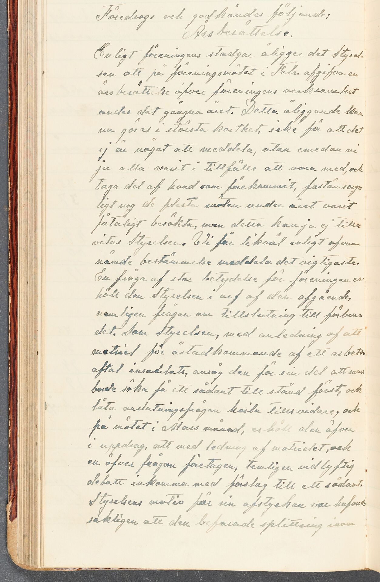 Kemisk-Tekniska Kvarn- och Läderarbetareförbundet avd 067 Uppsala - annual report (1906)